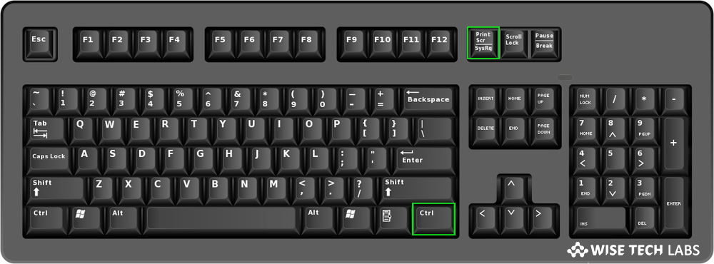 Ctrl+Print Screen - Wise Tech Labs