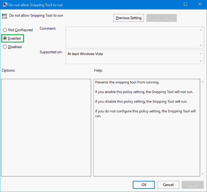 disable_snipping_tool_in_windows 10_wise_tech_labs_2