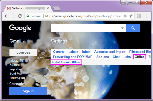 To_use_gmail_offline_wise_tech_labs