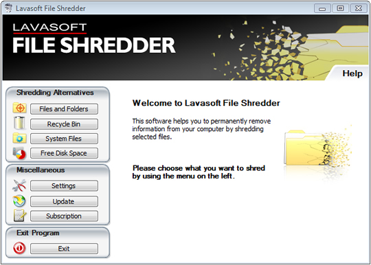 lavasoft_file_shredder_welcome_screen_wise_tech_labs