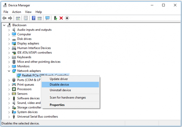 disable-device-wise-tech-labs