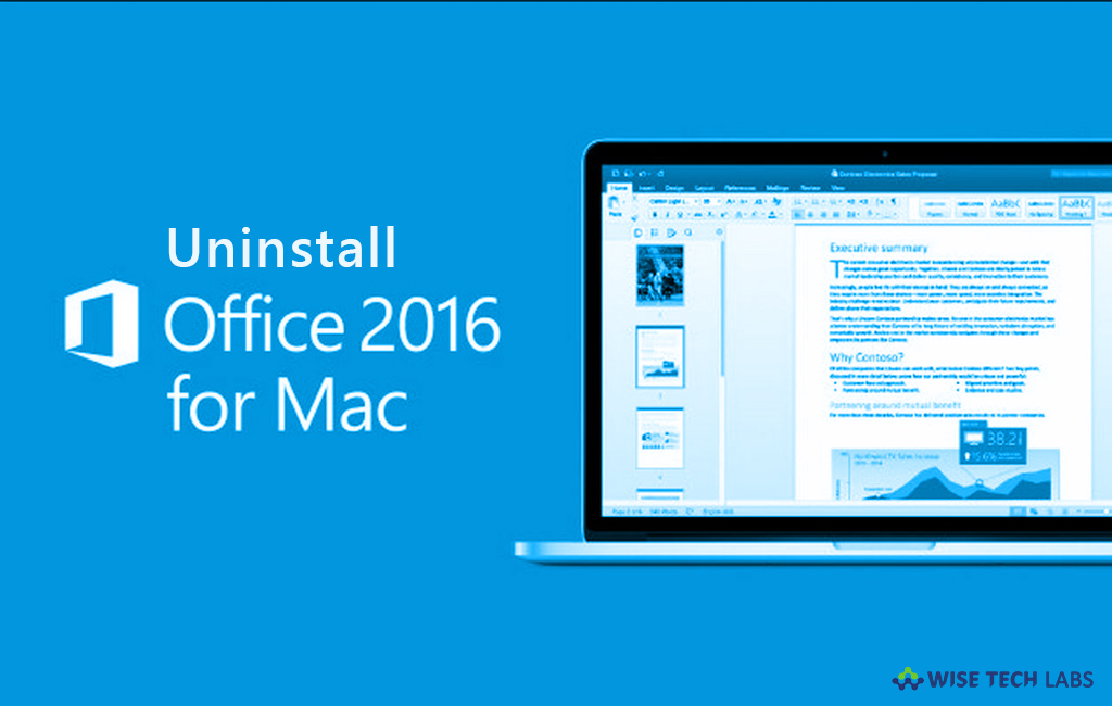 uninstall office 2016 for mac