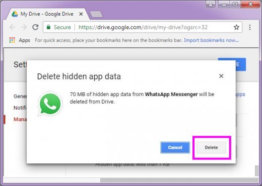 delete-hidden -whatsapp-data wise-tech-labs