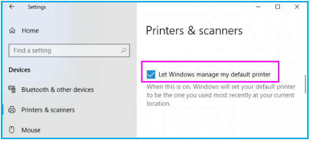 let-windows-manage-default-printer