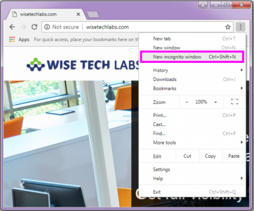 new-incognito-window-chrome-wise-tech-labs