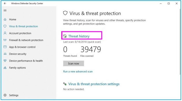 threat-history-windows10-wise-tech-labs