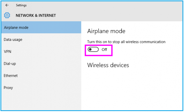 airplane-mode-off-windows10-wise-tech-labs