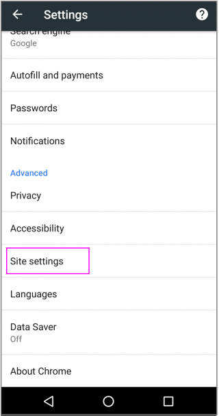 chrome-site-settings-wise-tech-labs