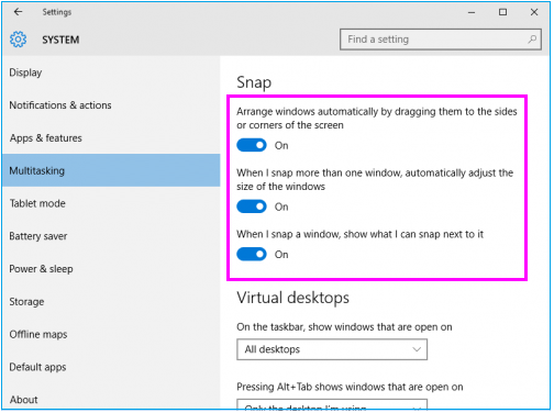 multitasking-snap-windows10-wise-tech-labs