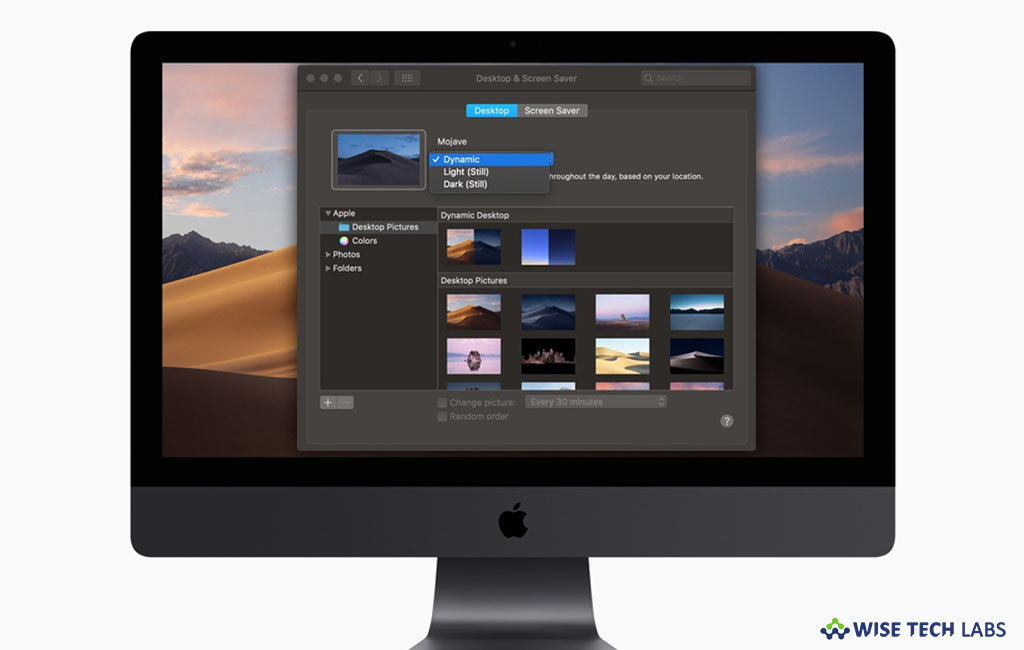 how-to-use-dynamic-desktop-on-mac-running-macos-mojave-wise-tech-labs