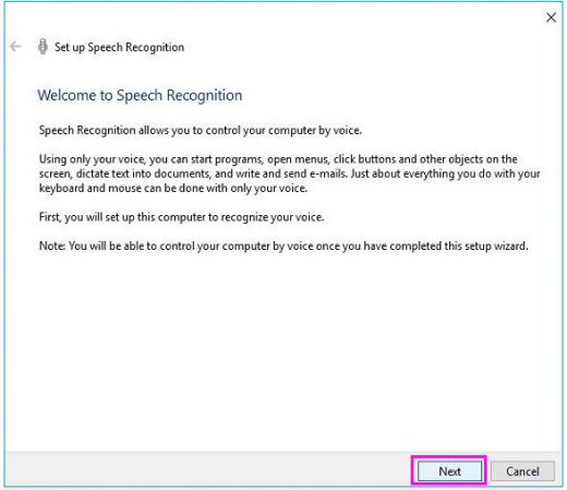 click-speech-recognition-windows10-wise-tech-labs