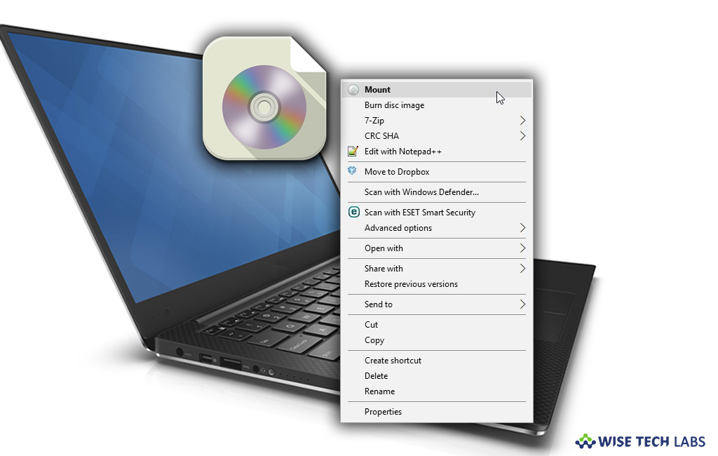 how-to-mount-or-unmount-iso-files-in-windows-10-wise-tech-labs