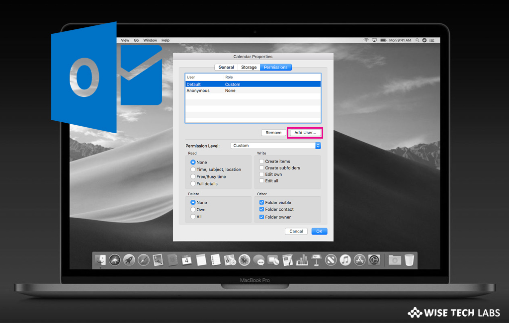 outlook calendar settings for mac calendar