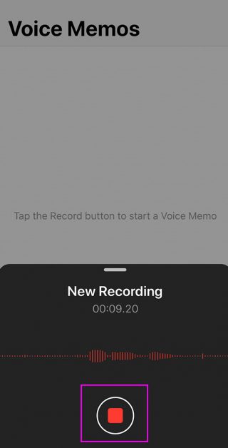 start-recording-iphone-wise-tech-labs