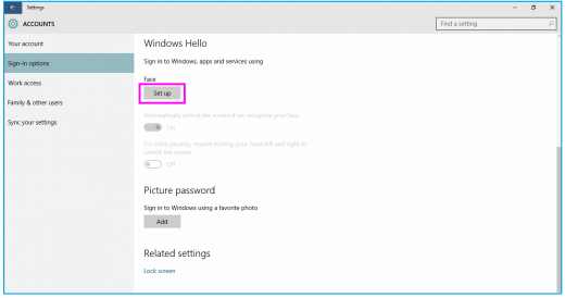 windows-hello-setup-windows10-wise-tech-labs