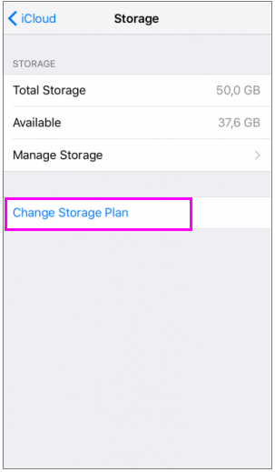 change-storage-plan-ios-wise-tech-labs