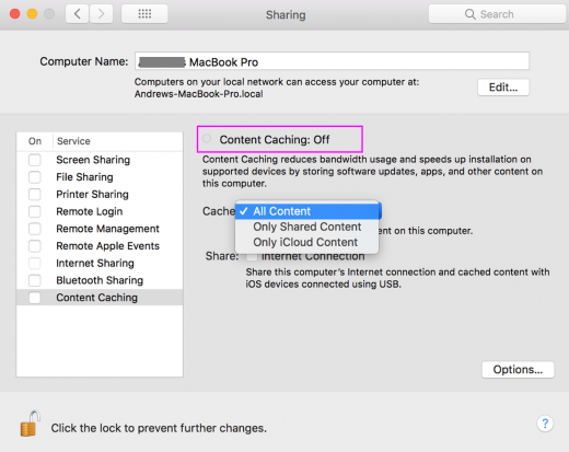 enable-disable-content-caching-mac-wise-tech-labs