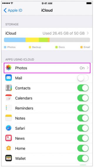 iOS-10.3-Settings-iCloud-iphone-wise-tech-labs