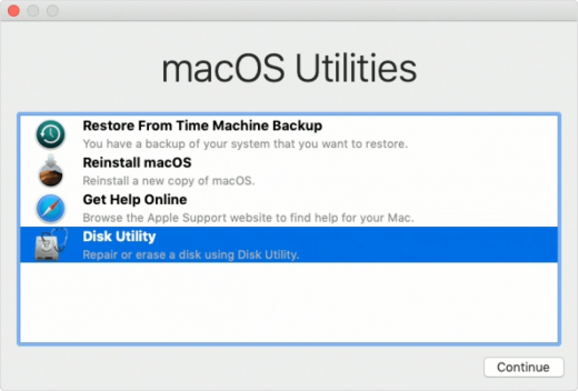 macos-mojave-recovery-macos-utilities-disk-utility-selected-wise-tech-labs