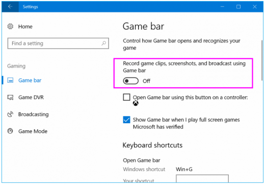 Disable-Game-bar-in-Windows-10-pic-wise-tech-labs