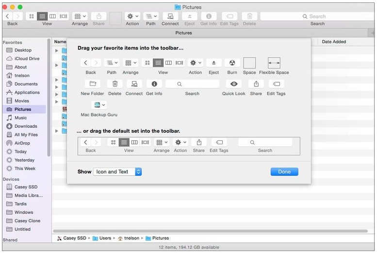 finder-toolbar-customize-mac-wise-tech-labs