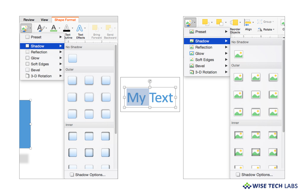 how to shade squares in chart in ppt for mac