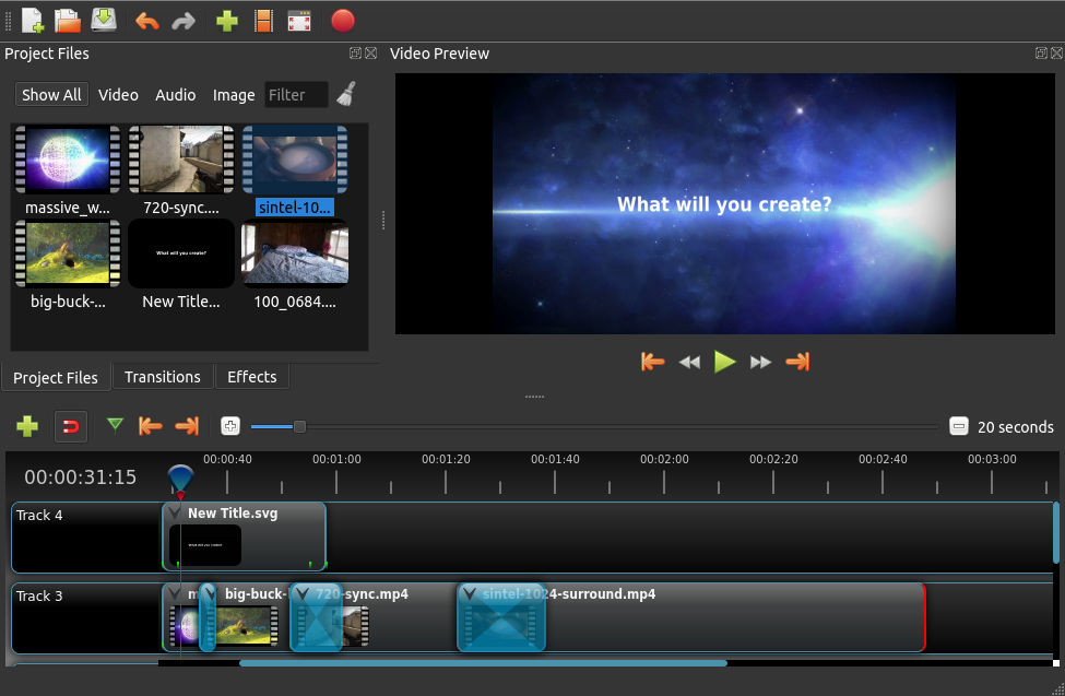 openshot-video-editor