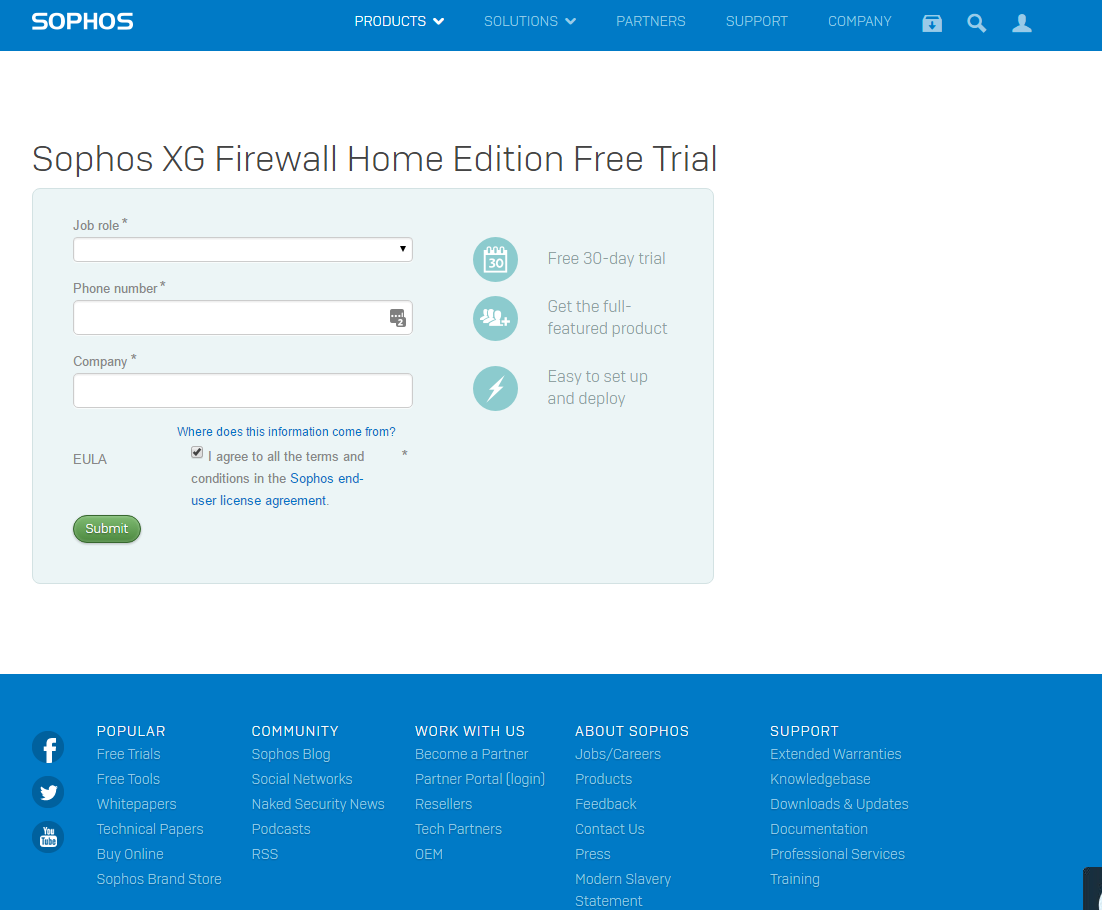 Sohos XG Firewall