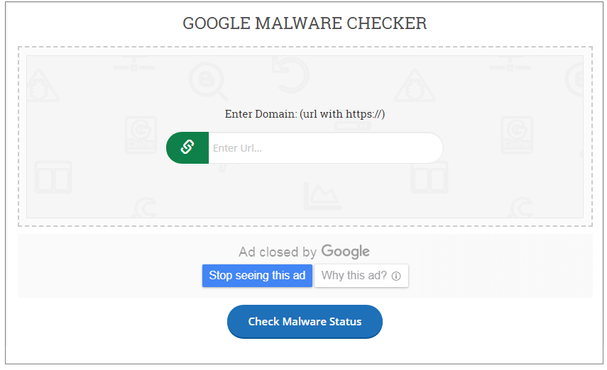 Google Malware Checker