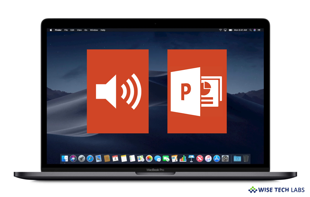 add audio to powerpoint for all slides mac