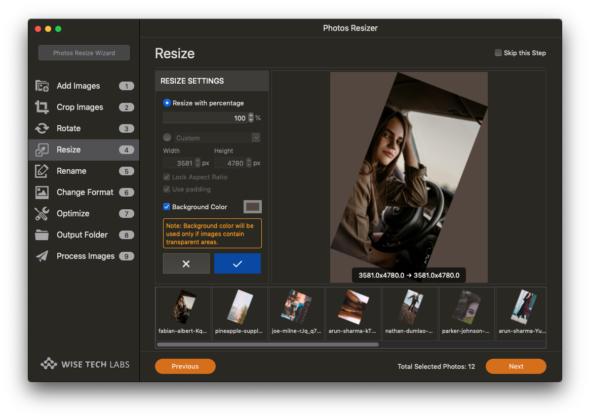 resize images -photo-resizer-wise-tech-labs