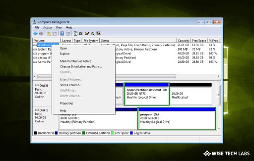 how-to-shrink-the-old-partition-to-create-a-new-temporary-partition-on-windows-10-wise-tech-labs