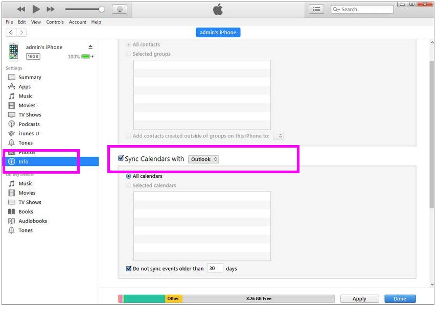 sync-calendars-itunes-wise-tech-labs